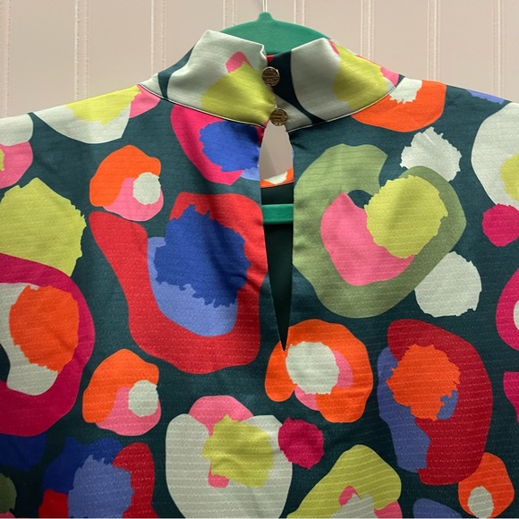 NWT Emily McCarthy Bella Dress in Winter Pop Cheetah Sz XL - Picture 10 of 13